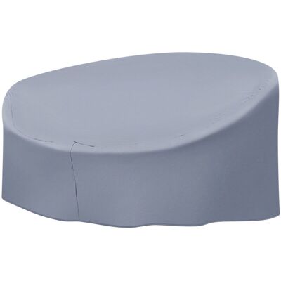 Beliani Cubierta para Muebles de Jardín Gris Tela Recubierta de PVC 165 x 140 x 75 cm - Cubierta de jardín Beliani Cubierta para Muebles de Jardín Gris Tela Recubierta de PVC 165 x 140 x 75 cm - Cubierta de jardín