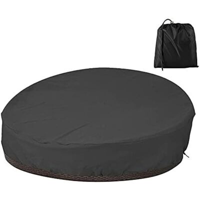 OEM Funda Impermeable Para Sofá Cama Redondo De Jardín, Oxford 210d, Resistente A Los Rayos Uv Y Al Viento, 204 X 60 Cm. OEM Funda Impermeable Para Sofá Cama Redondo De Jardín, Oxford 210d, Resistente A Los Rayos Uv Y Al Viento, 204 X 60 Cm.