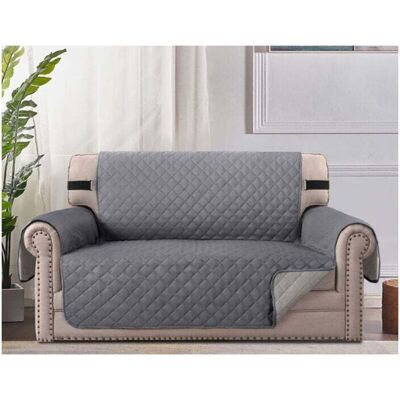 OEM (gris, 3 Plazas) Funda De Sofá Impermeable Funda Protectora Para Sillón OEM (gris, 3 Plazas) Funda De Sofá Impermeable Funda Protectora Para Sillón