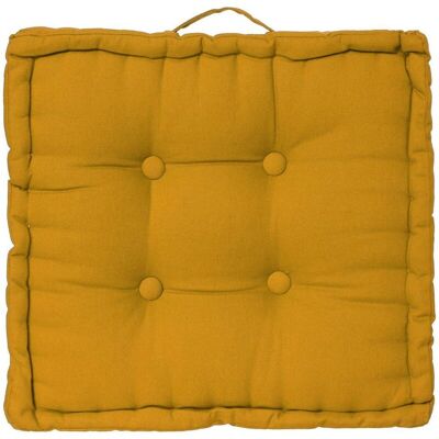 Cojín De Suelo Amarillo Mostaza 40 X 40 Cm - Atmosphera Créateur D'Intérieur Cojín De Suelo Amarillo Mostaza 40 X 40 Cm - Atmosphera Créateur D'Intérieur