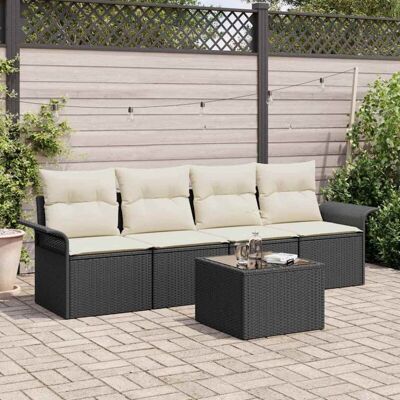 Conjunto de Sofá de Jardín Vidaxl - Moderno, Resistente a UV, Modular - Muebles de Jardín Conjunto de Sofá de Jardín Vidaxl - Moderno, Resistente a UV, Modular - Muebles de Jardín