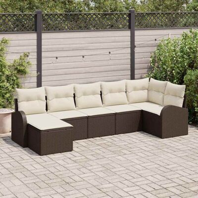 Conjunto de Sofá de Jardín Vidaxl - Modular y Resistente Conjunto de Sofá de Jardín Vidaxl - Modular y Resistente
