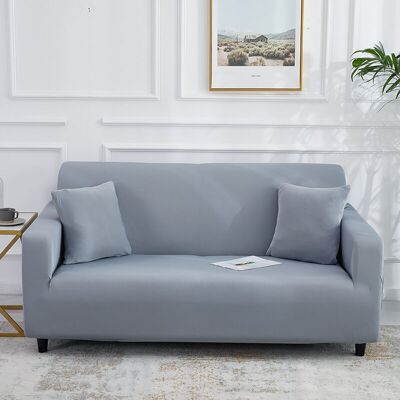 OEM Funda Para Sofá De 2 Plazas De 145-185 Cm, Funda Moderna Con Reposabrazos, Funda Elástica Universal, Funda Protectora Para Sofá, Gris Claro-crezuo OEM Funda Para Sofá De 2 Plazas De 145-185 Cm, Funda Moderna Con Reposabrazos, Funda Elástica Universal, Funda Protectora Para Sofá, Gris Claro-crezuo