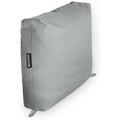 HAPPERS Cojín Para Palets Toldotex Gris Respaldo Esquina 65x45x25 (liso) Gris HAPPERS Cojín Para Palets Toldotex Gris Respaldo Esquina 65x45x25 (liso) Gris