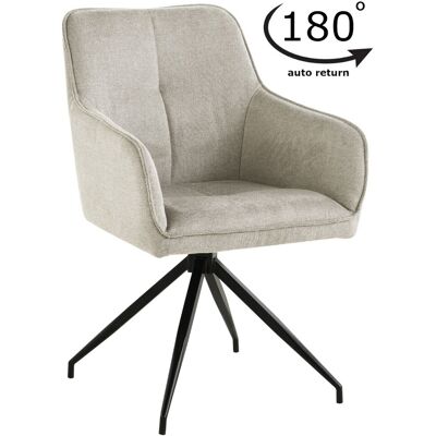 OEM Sillón Giratorio Tapizado En Tela Color Aster, Beige Claro. OEM Sillón Giratorio Tapizado En Tela Color Aster, Beige Claro.
