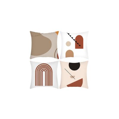OEM Fundas Decorativas Cuadradas De Lino Para Cojines De Sofá De 45x45 Cm, Estilo Moderno, Adecuadas Para La Decoración De Interiores De Salas De Estar Y Dormitorios, Juego De 4 Piezas, Arte Abstracto, 18 OEM Fundas Decorativas Cuadradas De Lino Para Cojines De Sofá De 45x45 Cm, Estilo Moderno, Adecuadas Para La Decoración De Interiores De Salas De Estar Y Dormitorios, Juego De 4 Piezas, Arte Abstracto, 18