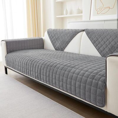 OEM Fundas Lavables De Franela Para Sofá - Nuevas Fundas Para Cojines De Sofá, Funda Antideslizante Para Sofás Seccionales De 1, 2, 3 O 4 Plazas, Funda Para Sofá En Forma De L (gris, 70x180cm) OEM Fundas Lavables De Franela Para Sofá - Nuevas Fundas Para Cojines De Sofá, Funda Antideslizante Para Sofás Seccionales De 1, 2, 3 O 4 Plazas, Funda Para Sofá En Forma De L (gris, 70x180cm)