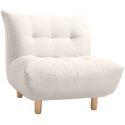 Miliboo - Sillón Diseño Escandinavo Natural Yumi Miliboo - Sillón Diseño Escandinavo Natural Yumi