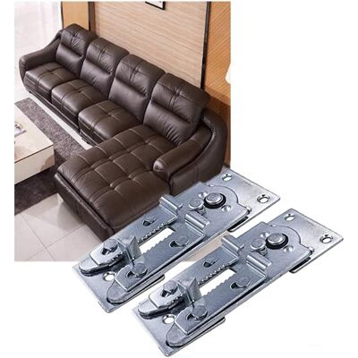 CSPARKV Juego De 2 Conectores Seccionales Para Sofá - Repuestos Para Muebles CSPARKV Juego De 2 Conectores Seccionales Para Sofá - Repuestos Para Muebles