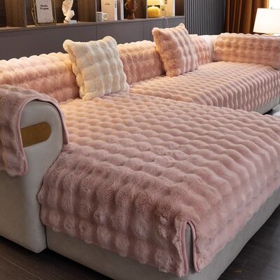 OEM Funda De Cojín Para Sofá, Fundas De Cojín De Pelo Suave Y Esponjoso, Funda De Almohada Decorativa Para Sofá Con Cremallera Invisible Para Sofá De Dormitorio En Invierno Y Navidad - Rosa 90x180cm OEM Funda De Cojín Para Sofá, Fundas De Cojín De Pelo Suave Y Esponjoso, Funda De Almohada Decorativa Para Sofá Con Cremallera Invisible Para Sofá De Dormitorio En Invierno Y Navidad - Rosa 90x180cm