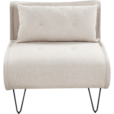 Beliani Sofá cama pequeño - Glamour 1 plaza Convertible Beliani Sofá cama pequeño - Glamour 1 plaza Convertible