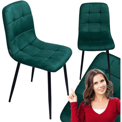 OEM Sillón Tapizado En Terciopelo Para Salón/comedor, Estilo Loft, Color Verde Botella. OEM Sillón Tapizado En Terciopelo Para Salón/comedor, Estilo Loft, Color Verde Botella.