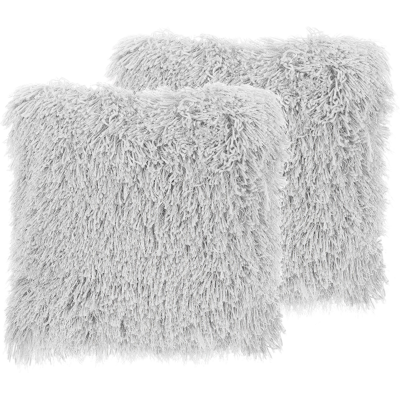 Conjunto de 2 cojines decorativos Beliani - Decoración Conjunto de 2 cojines decorativos Beliani - Decoración