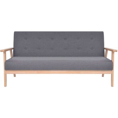 HELLOSHOP26 Sofá Cama De 3 Plazas Convertible Para Salón Cama De Invitados Diván Plegable Para Salón Asientos Interiores De Casa Tela Gris Oscuro 020020597 HELLOSHOP26 Sofá Cama De 3 Plazas Convertible Para Salón Cama De Invitados Diván Plegable Para Salón Asientos Interiores De Casa Tela Gris Oscuro 020020597