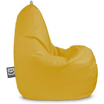 Happers - Puff Relax Polipiel Mostaza Infantil Happers - Puff Relax Polipiel Mostaza Infantil