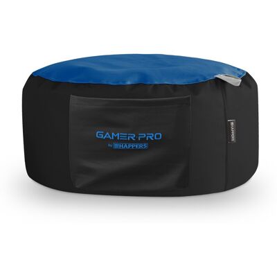 HAPPERS Puff Redondo Gamer Azul Azul HAPPERS Puff Redondo Gamer Azul Azul