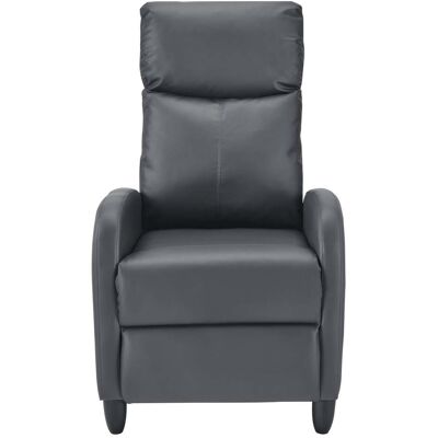HelloShop26 Sillón relax Gray Armchair HelloShop26 Sillón relax Gray Armchair