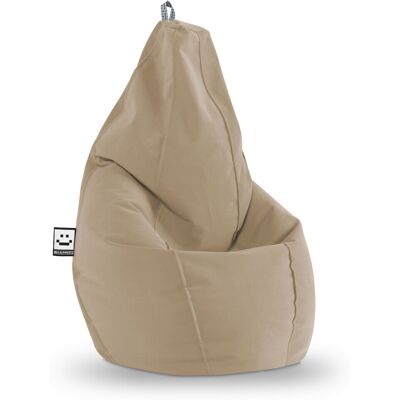 Puff Pera Aquaclean Carabú Beige Happers Xl Beige Puff Pera Aquaclean Carabú Beige Happers Xl Beige