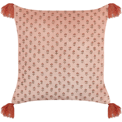 Cojín de Terciopelo Beliani - 45x45 cm - Decor boho Cojín de Terciopelo Beliani - 45x45 cm - Decor boho