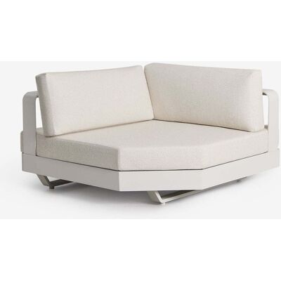 Sklum - Yarilo - Aluminio - Sillón Esquinero Bouclé Sklum - Yarilo - Aluminio - Sillón Esquinero Bouclé