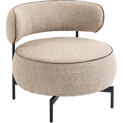 Homcom Butaca De Salón Con Asiento Giratorio, Sillón De Salón, Tapizado En Lino, Con Asiento Amplio, Acolchado Grueso, Patas De Metal, Beige Homcom Butaca De Salón Con Asiento Giratorio, Sillón De Salón, Tapizado En Lino, Con Asiento Amplio, Acolchado Grueso, Patas De Metal, Beige