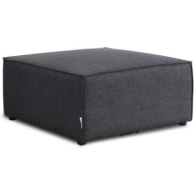 Sofá Modular Verona Color: Antracita, Versión: Taburete - Home Deluxe Sofá Modular Verona Color: Antracita, Versión: Taburete - Home Deluxe