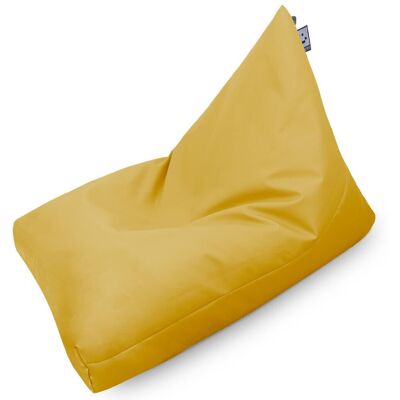 Happers - Puff Pirámide Polipiel Indoor Mostaza Xl Happers - Puff Pirámide Polipiel Indoor Mostaza Xl