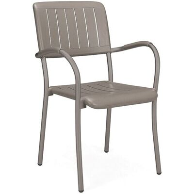 Nardi Sillón Musa Taupe Apilable Nardi Sillón Musa Taupe Apilable