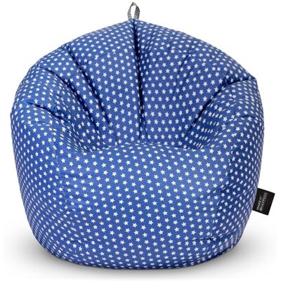 HAPPERS Puff Niños Estrellas Azules - Asiento Infantil HAPPERS Puff Niños Estrellas Azules - Asiento Infantil