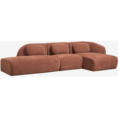 Sofá Modular Chaise Longue Derecho De 3 Piezas Con Diván Izquierdo En Chenilla Coquette Sklum Sofá Modular Chaise Longue Derecho De 3 Piezas Con Diván Izquierdo En Chenilla Coquette Sklum