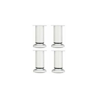 OEM 4 Piezas De Patas Ajustables Para Muebles De 12 Cm, Patas Redondas De Metal Blanco Para Mesa, Sofá, Armario Y Cama Con Tornillos - Crezuo OEM 4 Piezas De Patas Ajustables Para Muebles De 12 Cm, Patas Redondas De Metal Blanco Para Mesa, Sofá, Armario Y Cama Con Tornillos - Crezuo
