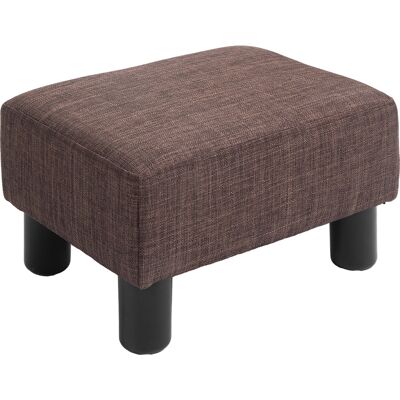 KELLANY Ottomana De Asiento Hasta 100 Kg Rectangular, Taburete Acolchado Para Sala De Estar, Pasillo, Marrón, 40 X 30 X 24 Cm KELLANY Ottomana De Asiento Hasta 100 Kg Rectangular, Taburete Acolchado Para Sala De Estar, Pasillo, Marrón, 40 X 30 X 24 Cm
