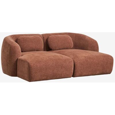 Sofá Modular Chaise Longue De 2 Piezas En Chenilla Coquette Sklum Sofá Modular Chaise Longue De 2 Piezas En Chenilla Coquette Sklum