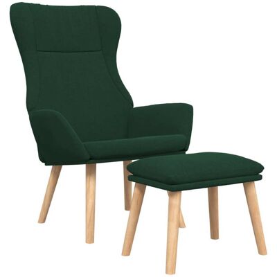 VIDAXL Sillón de relax con reposapiés - Cómodo, Duradero, Estable VIDAXL Sillón de relax con reposapiés - Cómodo, Duradero, Estable