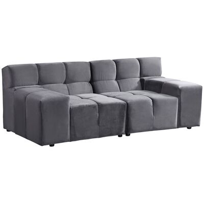 Home Deluxe - Sofá Modular Orlena - S Antracita Home Deluxe - Sofá Modular Orlena - S Antracita
