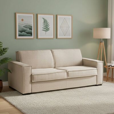 TALAMO ITALIA Sofá Cama Beatrice de 2 Plazas - Artesanía Italiana TALAMO ITALIA Sofá Cama Beatrice de 2 Plazas - Artesanía Italiana