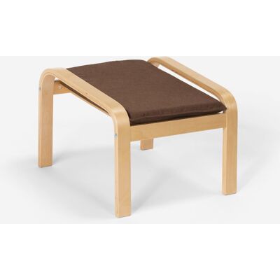 AHD AMAZING HOME DESIGN Reposapiés Puf Sillón Sofá Salón Madera Diseño Escandinavo Sylt - Marrón AHD AMAZING HOME DESIGN Reposapiés Puf Sillón Sofá Salón Madera Diseño Escandinavo Sylt - Marrón