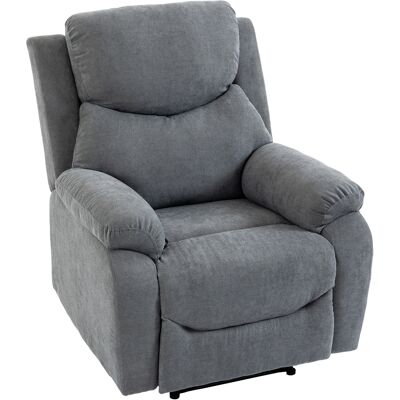 Homcom Sillón Relax Reclinable Manual, Tapizado En Tela Aspecto Lino, Reposapiés, Reposabrazos, Acolchado Grueso, Butaca Reclinable Hasta 150°, Girs Homcom Sillón Relax Reclinable Manual, Tapizado En Tela Aspecto Lino, Reposapiés, Reposabrazos, Acolchado Grueso, Butaca Reclinable Hasta 150°, Girs