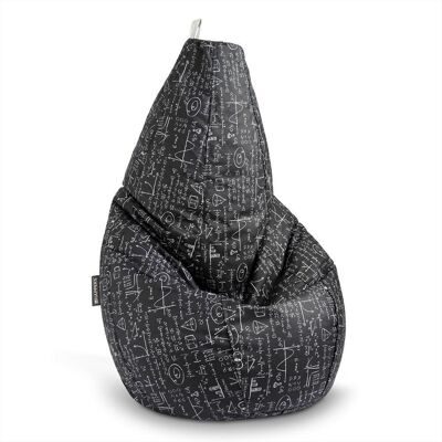 HAPPERS - Puff de Tela Escolar XL - Puff HAPPERS - Puff de Tela Escolar XL - Puff