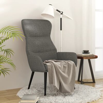 Sillón Relax de Tela Gris Claro - Relax Chair Sillón Relax de Tela Gris Claro - Relax Chair