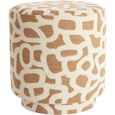 Puf Terra Crème Ø40x44 Cm Light & Living Puf Terra Crème Ø40x44 Cm Light & Living