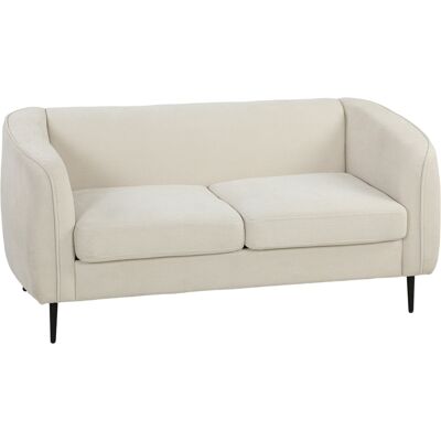 JHY DESIGN Sofá De Dos Plazas De Terciopelo, Sofá Moderno Para Salón De 160 Cm, Asiento Ancho Acolchado, Cojín De Muelles Grueso, Color Beige. JHY DESIGN Sofá De Dos Plazas De Terciopelo, Sofá Moderno Para Salón De 160 Cm, Asiento Ancho Acolchado, Cojín De Muelles Grueso, Color Beige.