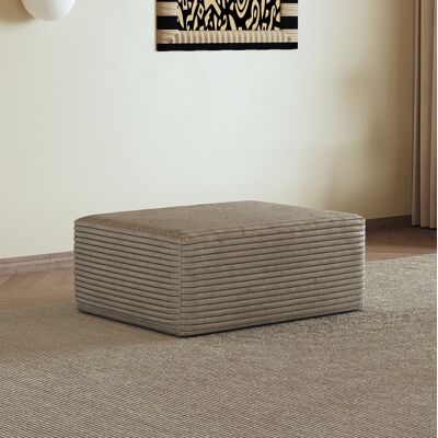 REDOM Ottomana Modular, Chaise Lounge Reversible, Tejido De Pana Suave, Camel REDOM Ottomana Modular, Chaise Lounge Reversible, Tejido De Pana Suave, Camel