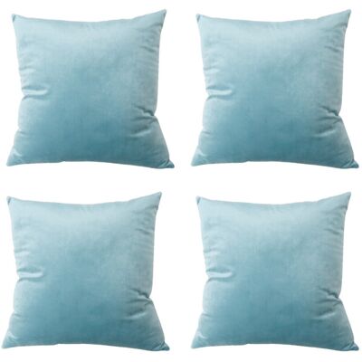 OEM Juego De 4 Fundas De Almohada Cterwk, Fundas De Cojín Decorativas Cuadradas De Color Liso, Gruesas Y Extra Suaves De Terciopelo, Adecuadas Para Sofás, Salas De Estar Y Oficinas, 45 X 45 Cm (18 X 18 Pu OEM Juego De 4 Fundas De Almohada Cterwk, Fundas De Cojín Decorativas Cuadradas De Color Liso, Gruesas Y Extra Suaves De Terciopelo, Adecuadas Para Sofás, Salas De Estar Y Oficinas, 45 X 45 Cm (18 X 18 Pu