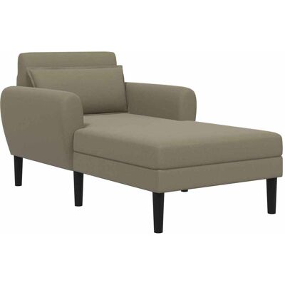 Chaise Longue Caqui Terciopelo Granulado Vidaxl Chaise Longue Caqui Terciopelo Granulado Vidaxl