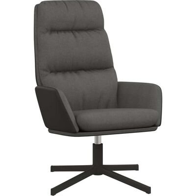Nova - Sillón De Relax De Tela Gris Oscuro Vidaxl Nova - Sillón De Relax De Tela Gris Oscuro Vidaxl