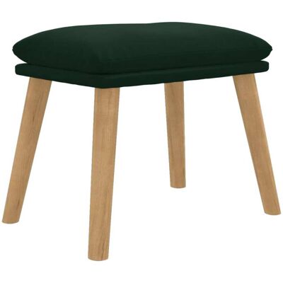 Taburete de Terciopelo Verde Oscuro - Vidaxl Taburete de Terciopelo Verde Oscuro - Vidaxl