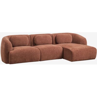 Sofá Modular Chaise Longue Derecho De 3 Piezas En Chenilla Coquette Sklum Sofá Modular Chaise Longue Derecho De 3 Piezas En Chenilla Coquette Sklum