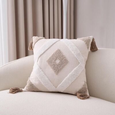 OEM Funda De Cojín Bohemia, Cojín Decorativo, Funda De Cojín De Algodón Y Lino Con Borla, Decorativa, Para Sofá, Salón, Dormitorio, Funda De Cojín Vintage, Relleno De Cojín No Incluido (45 X 45 Cm) -crezu OEM Funda De Cojín Bohemia, Cojín Decorativo, Funda De Cojín De Algodón Y Lino Con Borla, Decorativa, Para Sofá, Salón, Dormitorio, Funda De Cojín Vintage, Relleno De Cojín No Incluido (45 X 45 Cm) -crezu