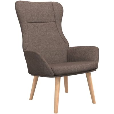 Sillón de relax vidaXL - Taupe - Muebles para sala Sillón de relax vidaXL - Taupe - Muebles para sala